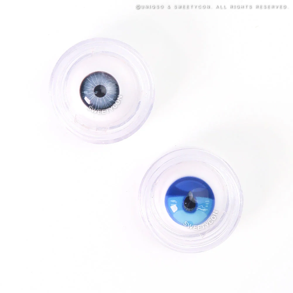 Sweety x Eyesinger Blue Dewdrops (2 lenses/pack) - Image 4