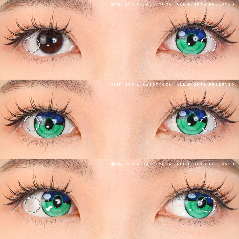 Sweety x Eyesinger Green Rings (2 lenses/pack) - Image 2