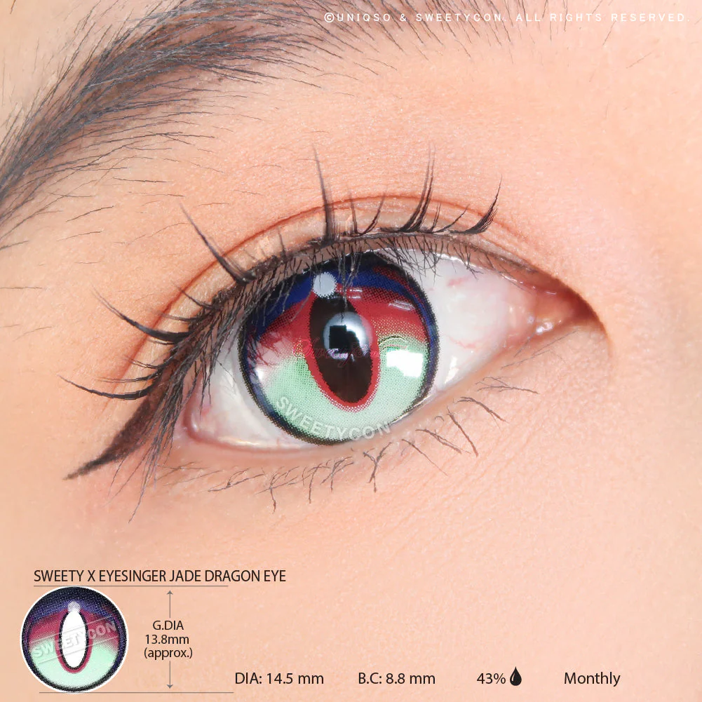 Sweety x Eyesinger Jade Dragon Eye (2 lenses/pack) - Image 3