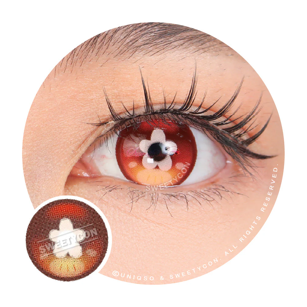 Sweety x Eyesinger Orange Clover (2 lenses/pack)