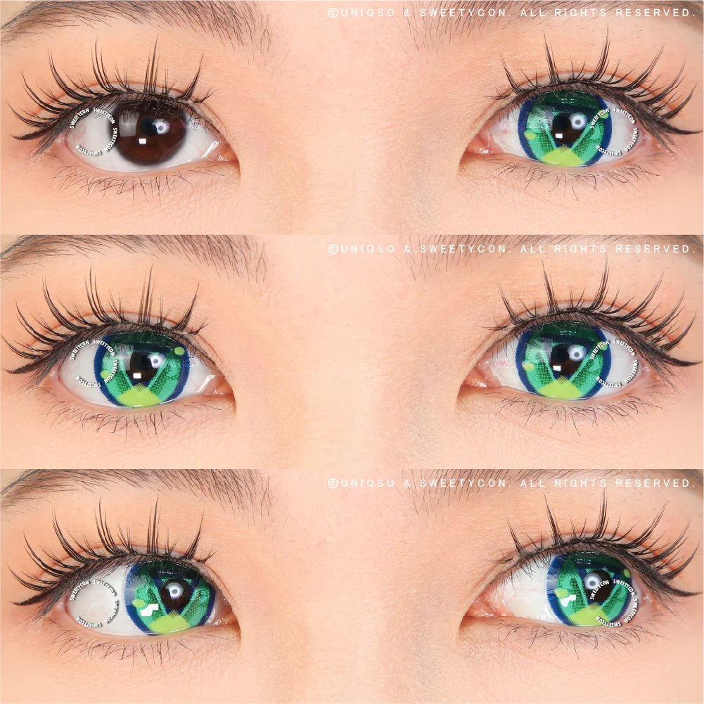 Sweety x Eyesinger Teal Nova (2 lenses/pack) - Image 2
