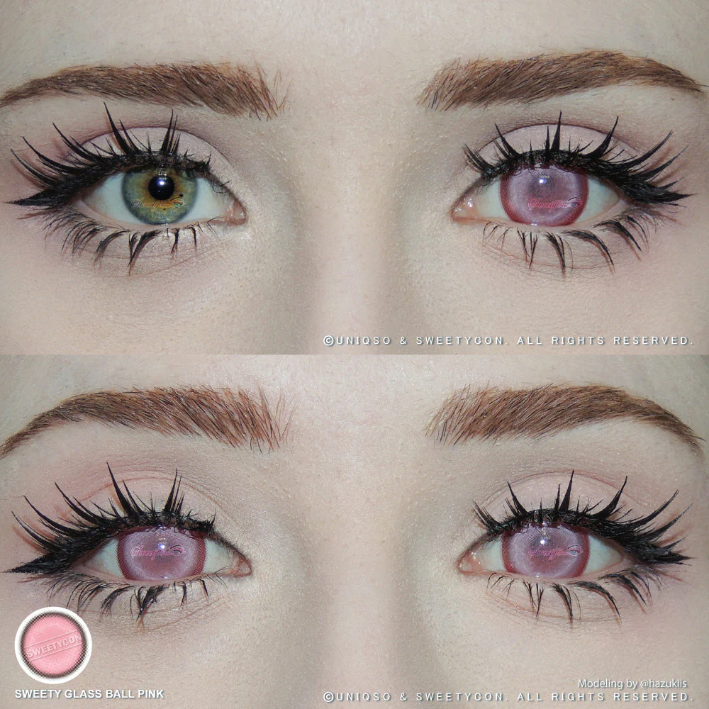 Sweety Glass Ball Pink (1 lens/pack) - Image 2