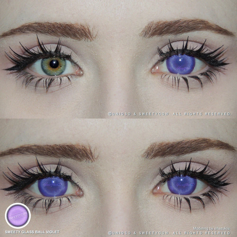 Sweety Glass Ball Violet (1 lens/pack) - Image 2