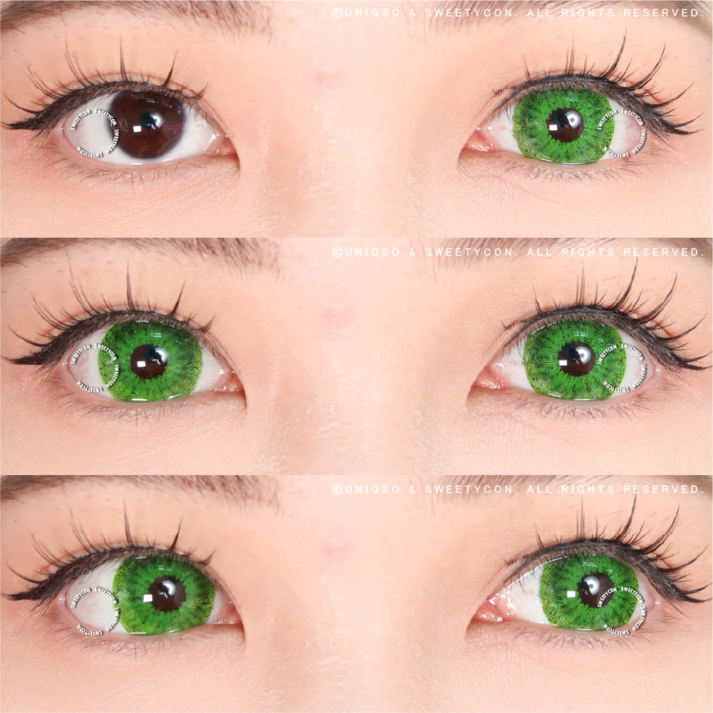 Sweety Mini Sclera Green Devil (1 lens/pack) - Image 2