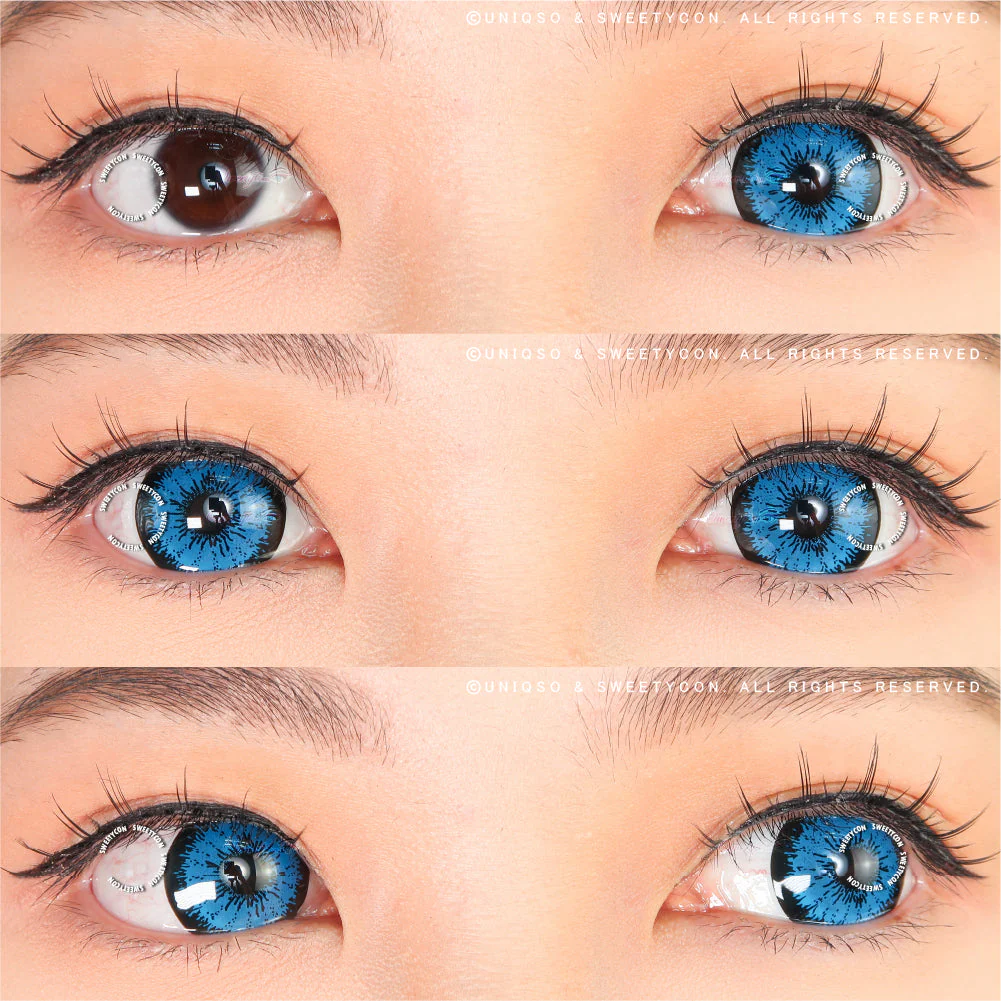 Sweety Mini Sclera Tokyo N Blue (1 lens/pack) - Image 2