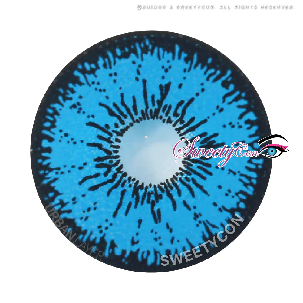 Sweety Mini Sclera Tokyo N Blue (1 lens/pack) - Image 6