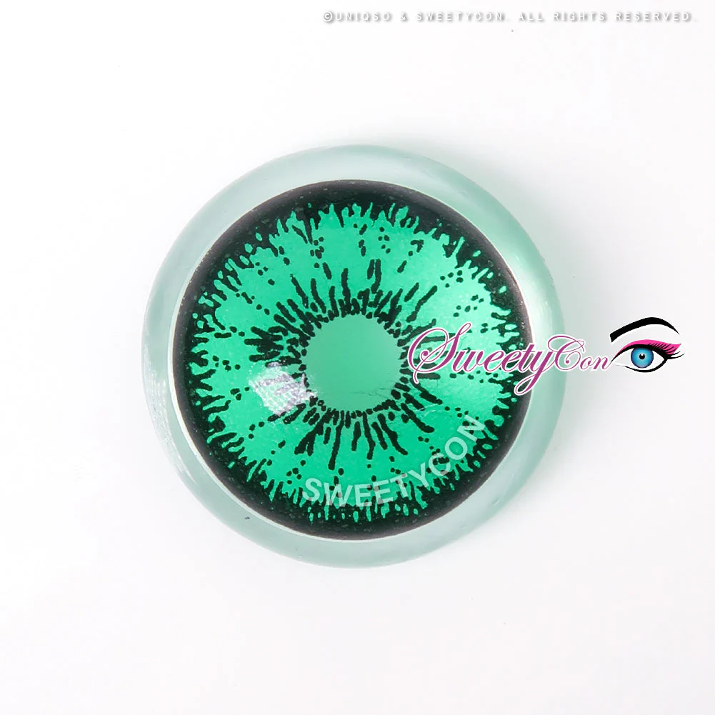 Sweety Mini Sclera Tokyo N Green(1 lens/pack) - Image 5