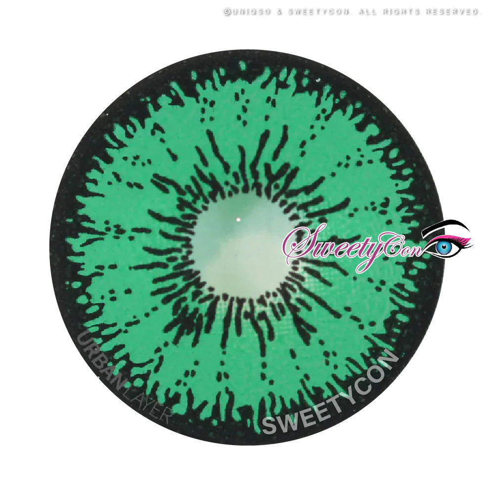 Sweety Mini Sclera Tokyo N Green(1 lens/pack) - Image 6