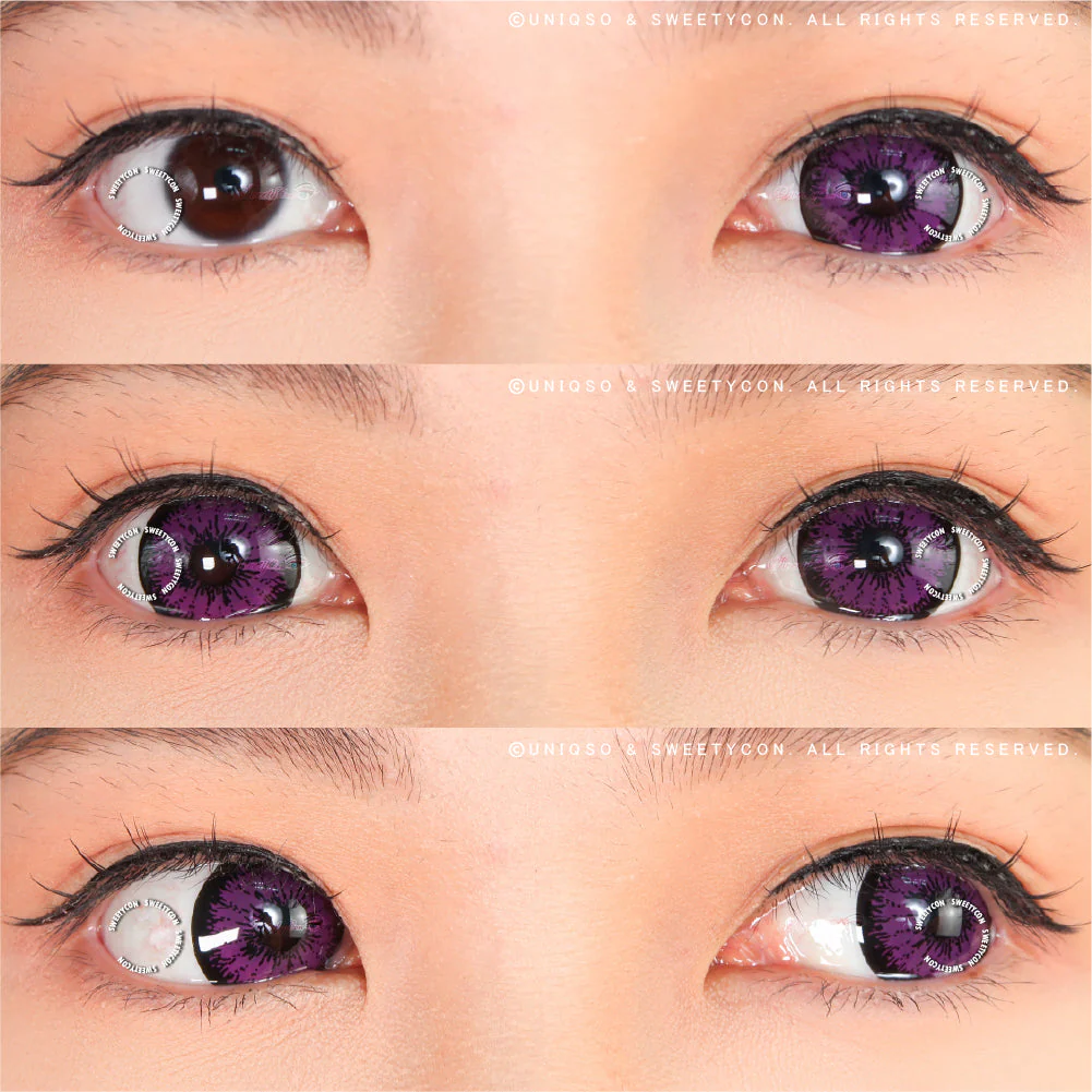 Sweety Mini Sclera Tokyo N Violet(1 lens/pack) - Image 2