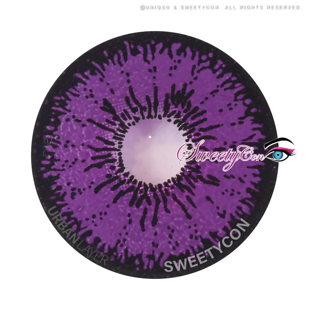 Sweety Mini Sclera Tokyo N Violet(1 lens/pack) - Image 6