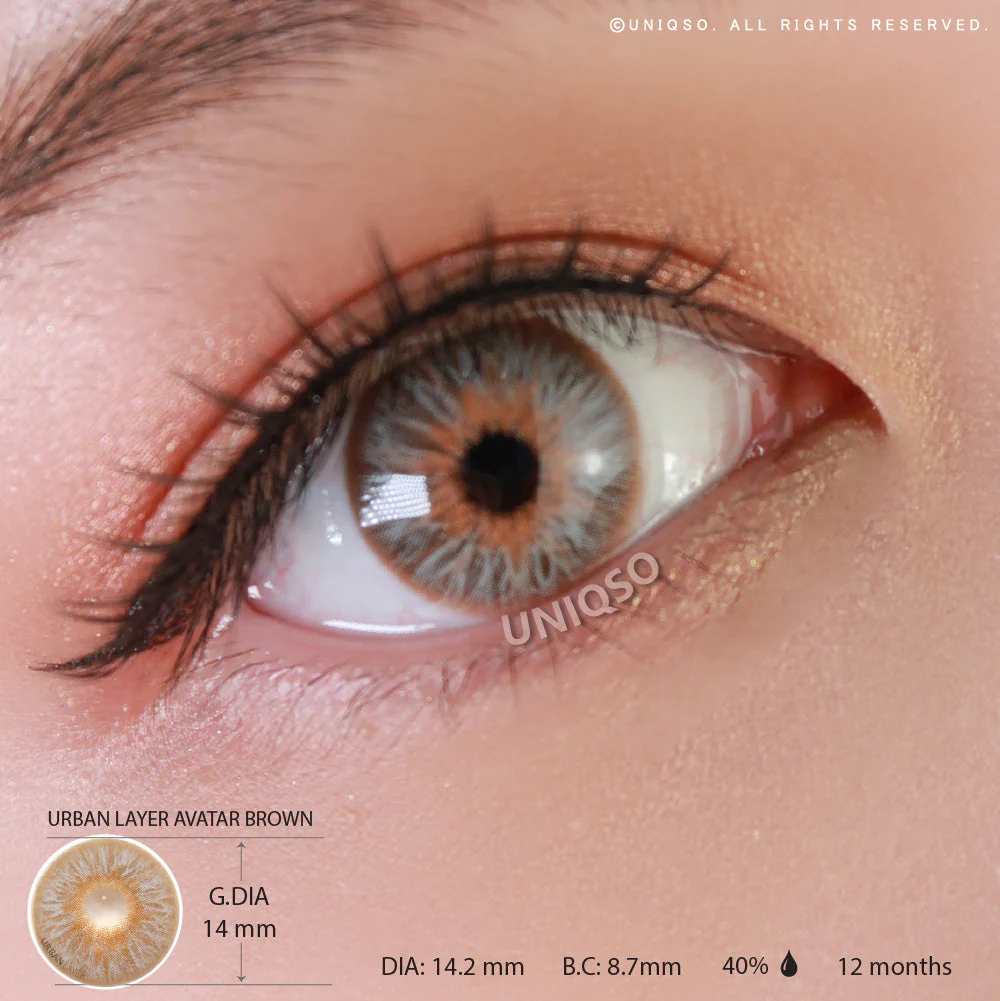 Urban Layer Avatar Brown (1 lens/pack) - Image 7