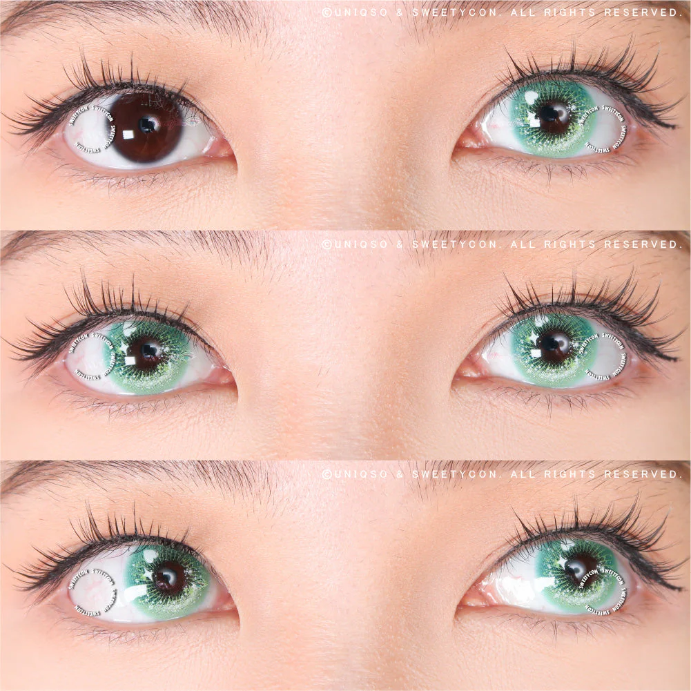 Sweety Crazy Candy Pop Green (1 lens/pack) - Image 2