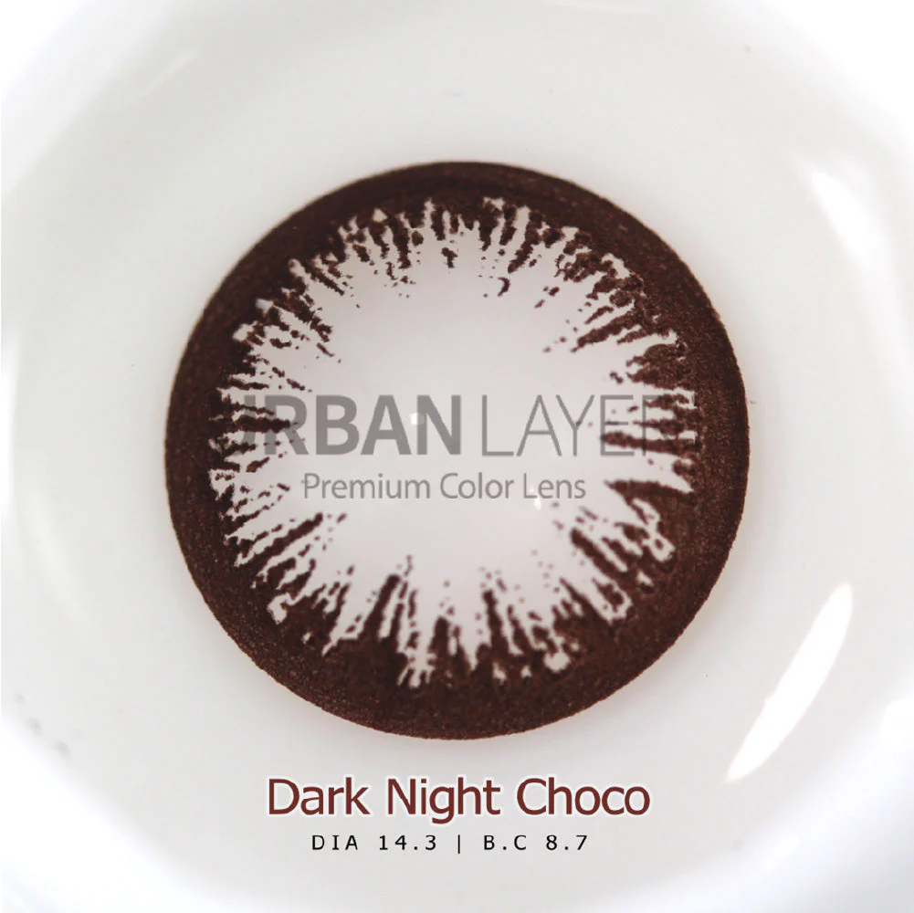 Urban Layer Dark Night Choco (1 lens/pack) - Image 2