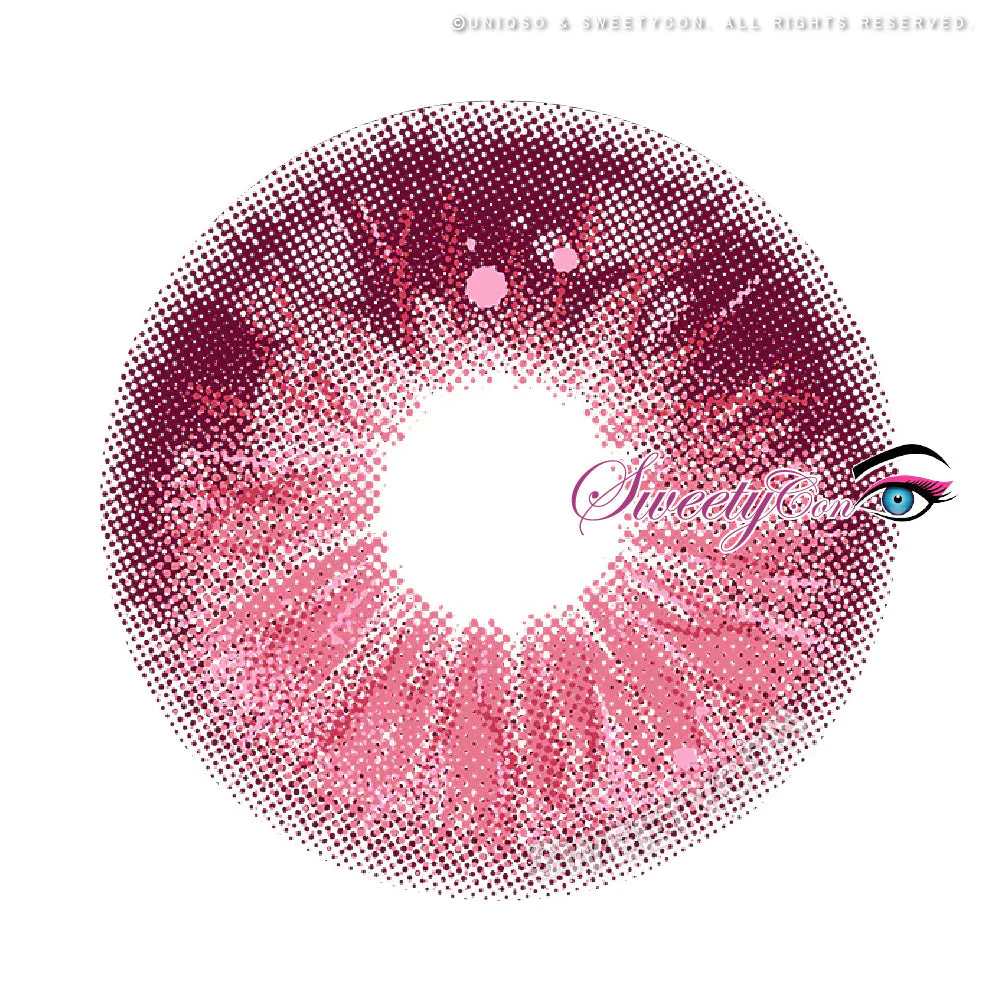 Sweety Crazy Lollipop Pink (1 lens/pack) - Image 6