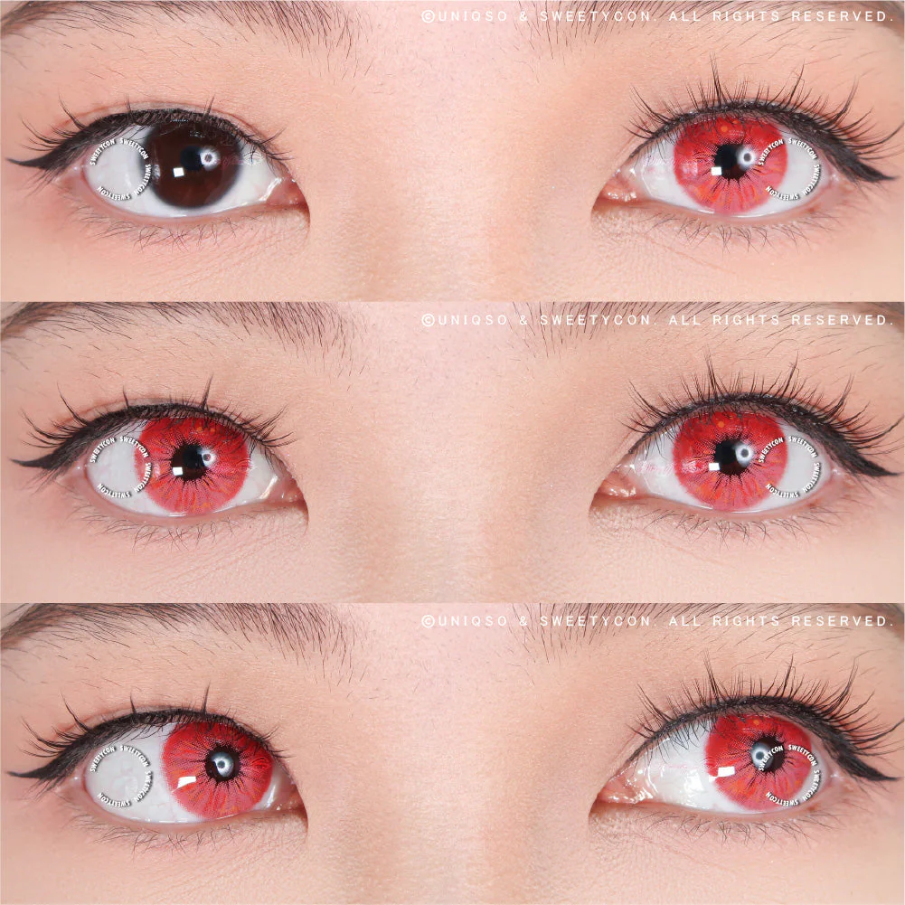 Sweety Crazy Lollipop Red (1 lens/pack) - Image 2