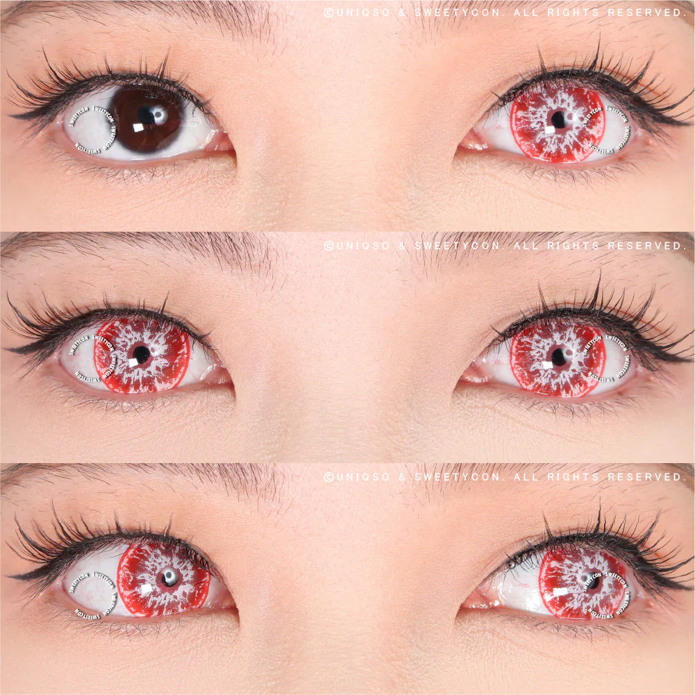 Sweety Crazy White Walker Red (1 lens/pack) - Image 2