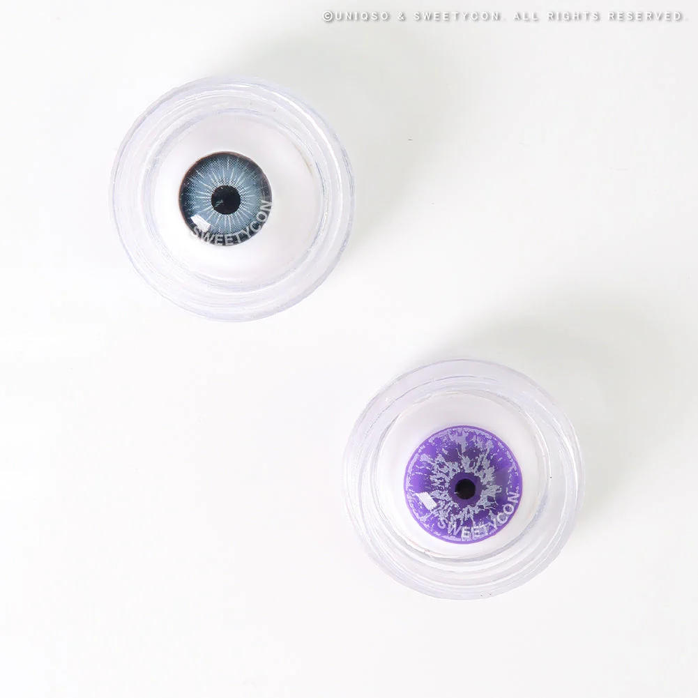 Sweety Crazy White Walker Violet (1 lens/pack) - Image 4