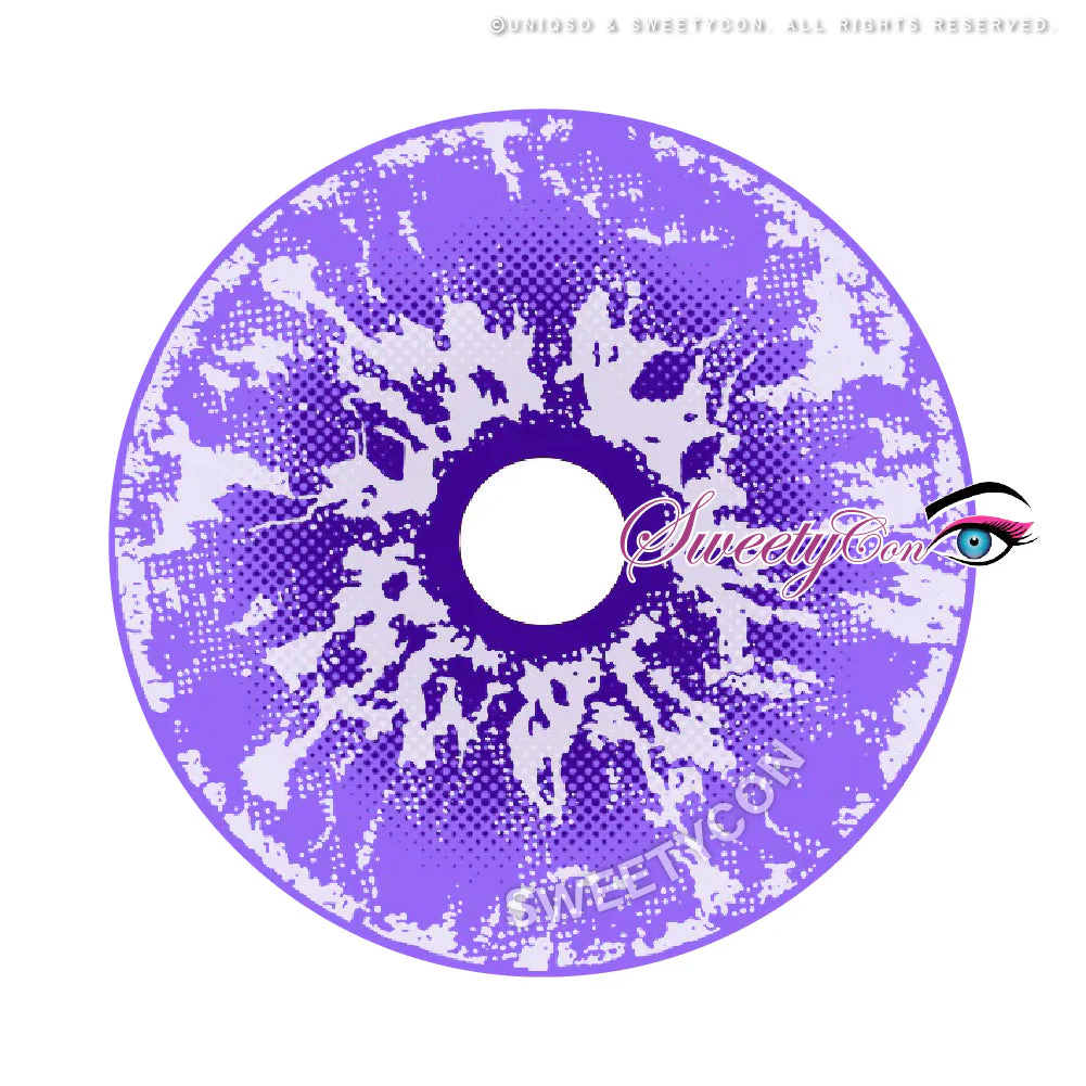Sweety Crazy White Walker Violet (1 lens/pack) - Image 7