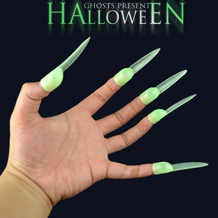 Vampire / Witch Devil Fake Nails - Image 5