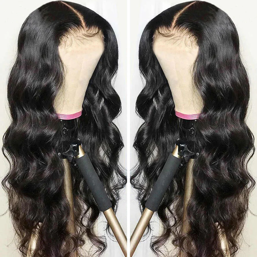 Premium Wig - Velvet Pumplin Front Lace Body Wave Hair Wig - Image 2