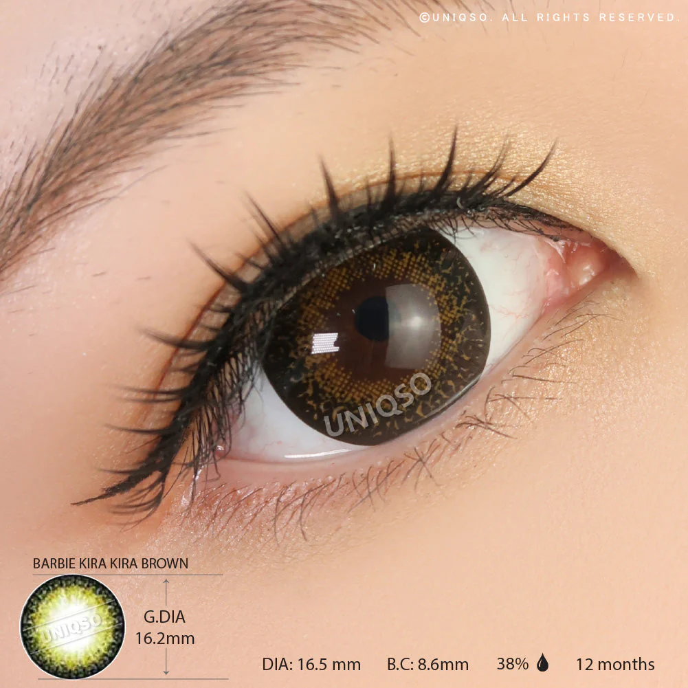 Western Eyes Kira Kira Brown (1 lens/pack) - Image 3