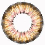 Western Eyes Puffy 3 Tones Brown (1 lens/pack)
