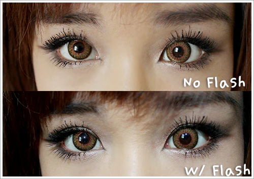 Western Eyes Puffy 3 Tones Brown (1 lens/pack) - Image 2