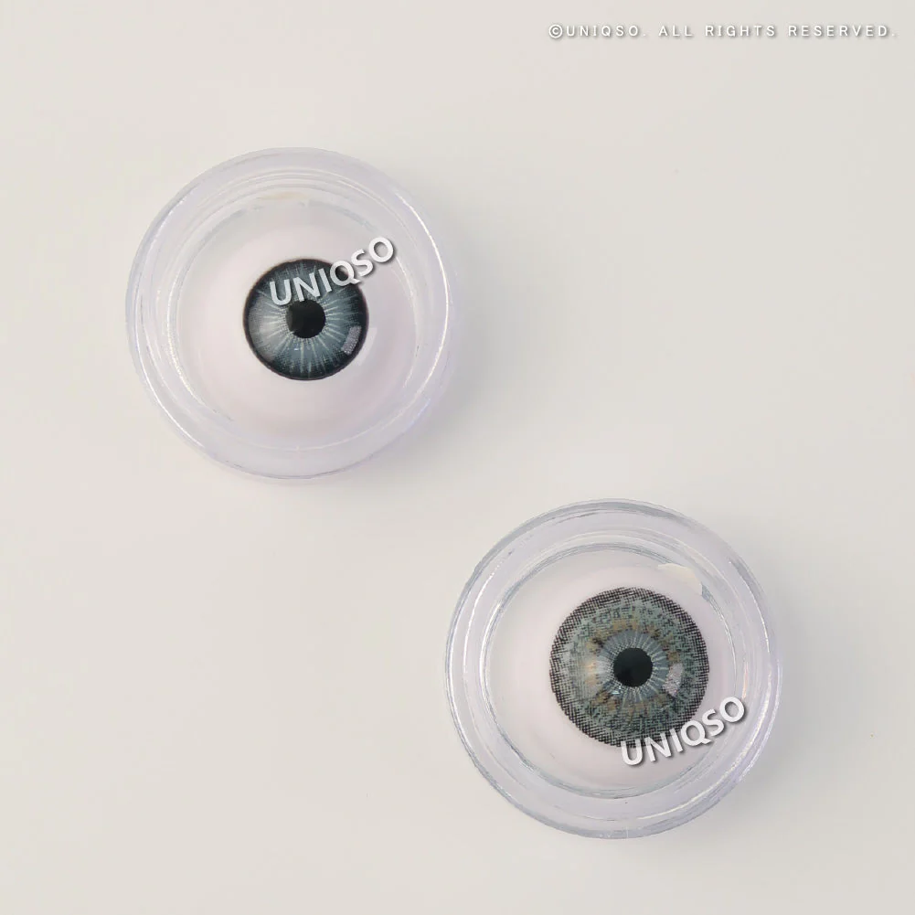 Western Eyes Puffy 3 Tones Grey (1 lens/pack) - Image 4