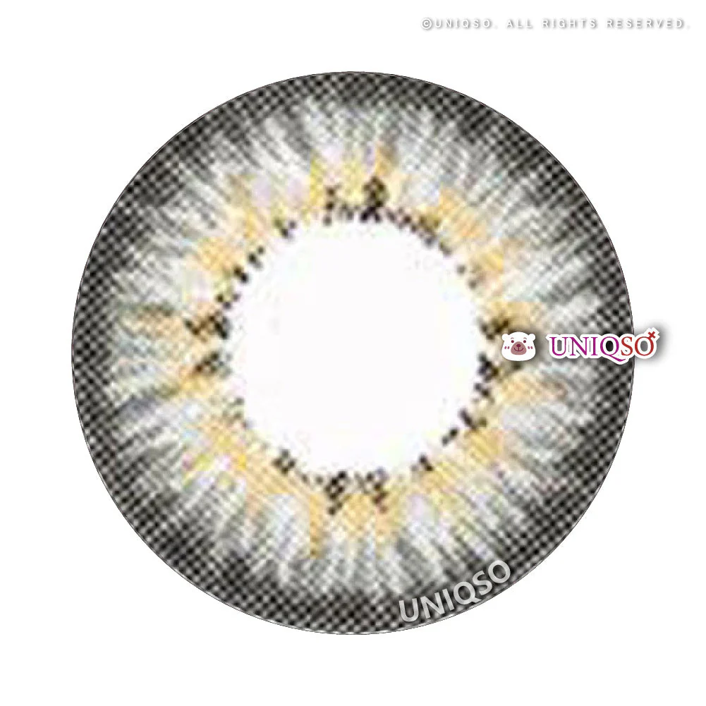Western Eyes Puffy 3 Tones Grey (1 lens/pack) - Image 5