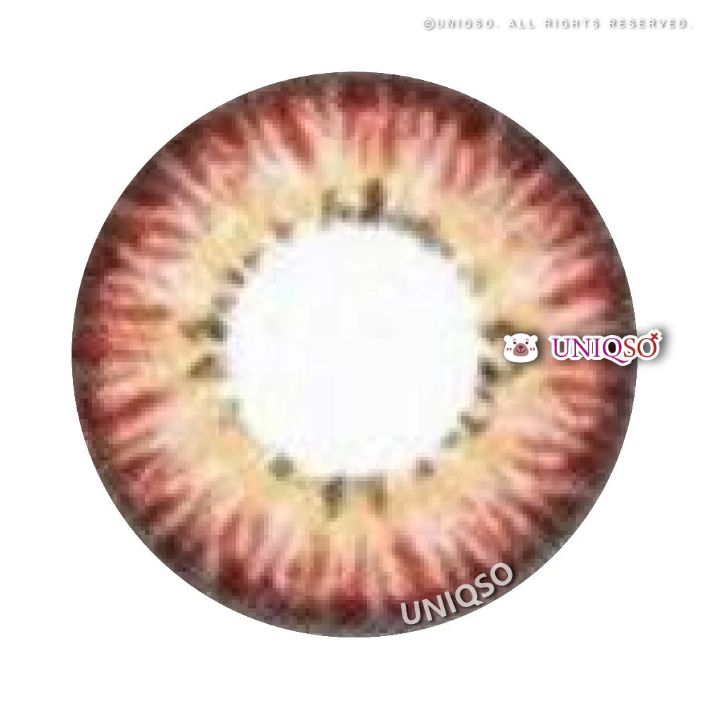Western Eyes Puffy 3 Tones Pink (1 lens/pack) - Image 6