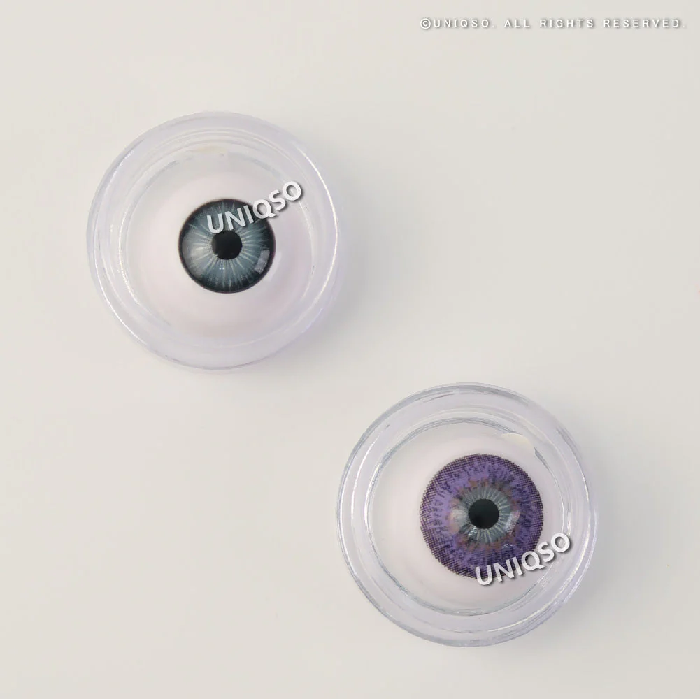 Western Eyes Puffy 3 Tones Violet (1 lens/pack) - Image 4